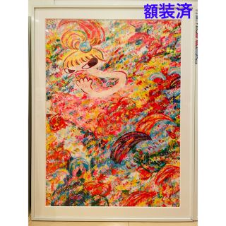 新品未使用 魔法の手 ロッカクアヤコ作品展 展示会オフィシャルポスター