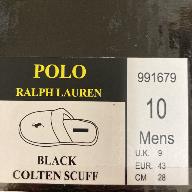 POLO RALPH LAUREN(ポロラルフローレン)のPOLO RALPH LAUREN ポロラルフローレンスリッパ インテリア/住まい/日用品のインテリア小物(スリッパ/ルームシューズ)の商品写真