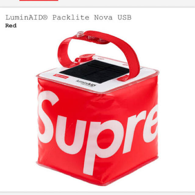 Supreme(シュプリーム)のSUPREME LuminAID Packlite Nova Pack Lite スポーツ/アウトドアのアウトドア(ライト/ランタン)の商品写真