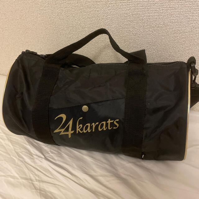 24karats(トゥエンティーフォーカラッツ)の24karats ドラムバッグ 黒 メンズのバッグ(ドラムバッグ)の商品写真