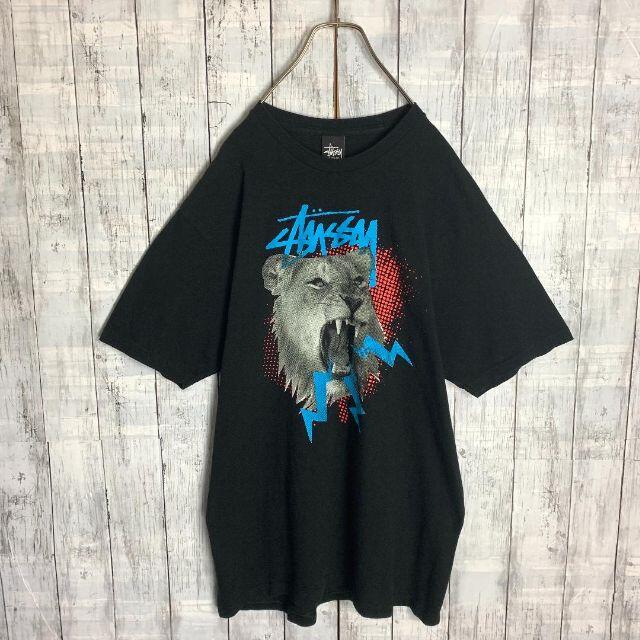 STUSSY - 【大人気デザイン☆ライオン】ステューシー ビッグロゴ T ...