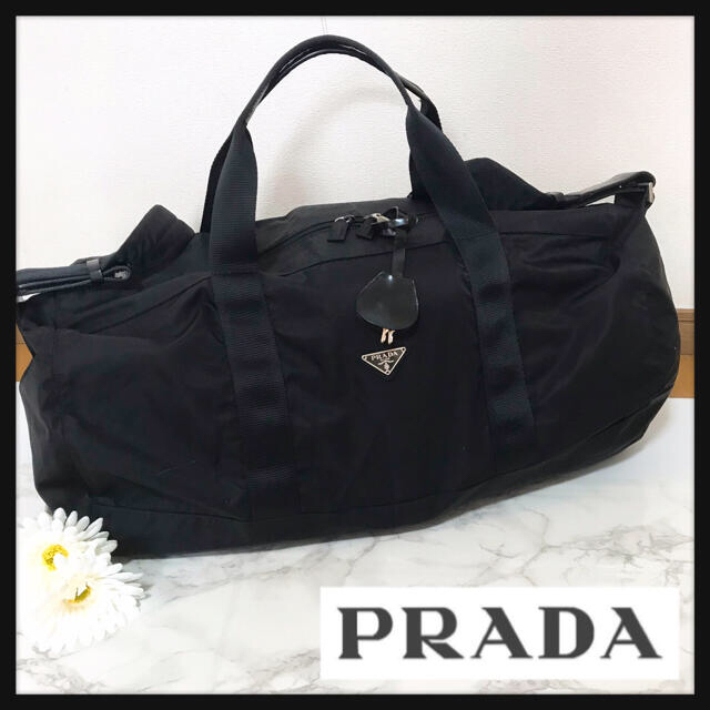 PRADA(プラダ)の【専用】PRADA 大容量 ナイロン 2WAY ボストンバッグ メンズのバッグ(ボストンバッグ)の商品写真