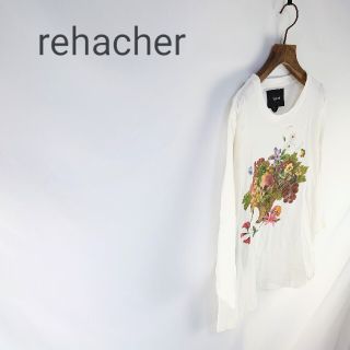 レアセル(rehacer)の◇rehacer レアセル 花束デザインTシャツ(Tシャツ/カットソー(七分/長袖))