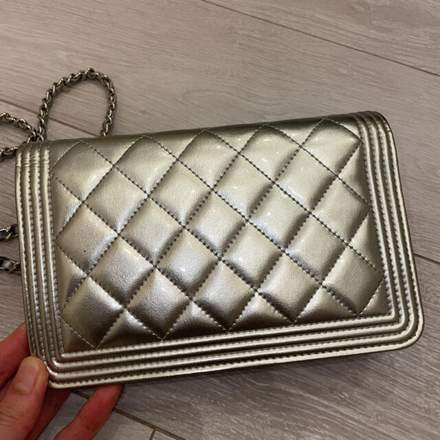 CHANEL シャネル　ボーイシャネル　チェーンウォレット