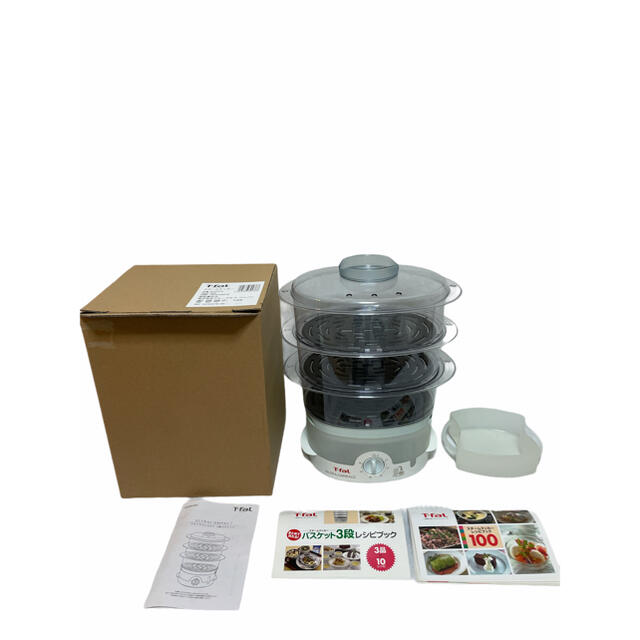 未使用品】レシピブック付き ティファール スチームクッカー VC103270