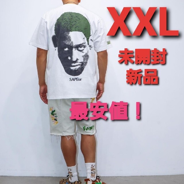 ブルズサプール SAPEur　ODhead Tシャツ　ホワイト　XXL　ロッドマン