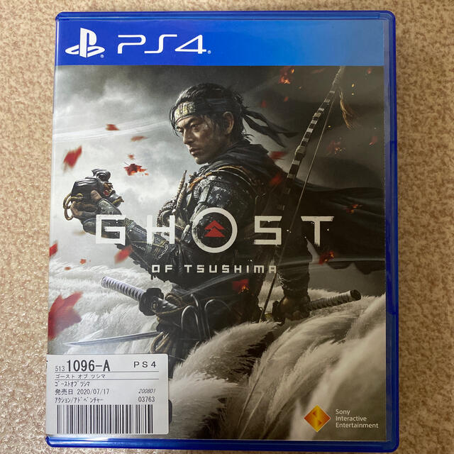 PlayStation4(プレイステーション4)のGhost of Tsushima（ゴースト・オブ・ツシマ）　中古　ps4 エンタメ/ホビーのゲームソフト/ゲーム機本体(家庭用ゲームソフト)の商品写真