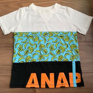 アナップキッズ(ANAP Kids)のANAP kids★バナナ柄 Tシャツ 120㎝(Tシャツ/カットソー)