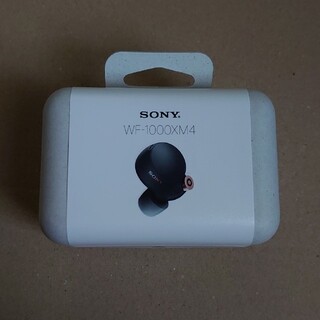 ソニー(SONY)の新品未開封 SONY  WF-1000XM4ブラック(ヘッドフォン/イヤフォン)
