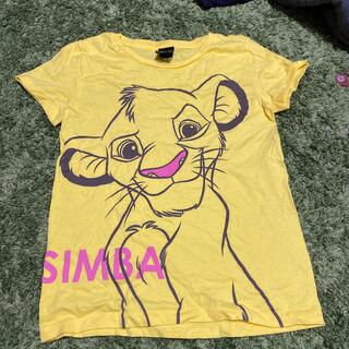 ディズニー(Disney)のTシャツ　シンバ  ライオンキング　XS(Tシャツ(半袖/袖なし))