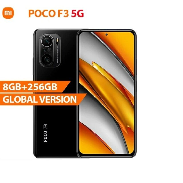 Xiaomi POCO F3 8GB+256GB black simフリー