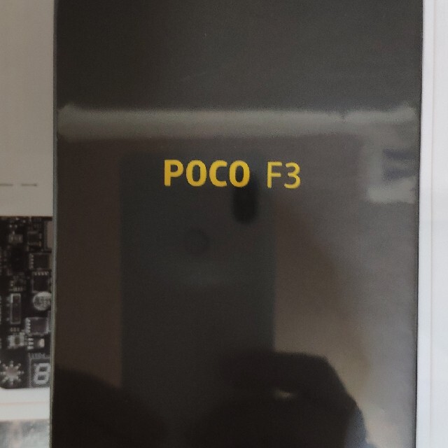 Xiaomi POCO F3 8GB+256GB black simフリー スマホ/家電/カメラのスマートフォン/携帯電話(スマートフォン本体)の商品写真