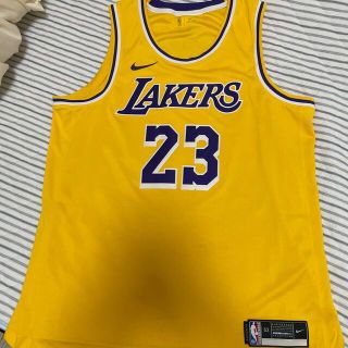 ナイキ(NIKE)のLAKERS レイカーズ ゲームシャツ(Tシャツ/カットソー(半袖/袖なし))