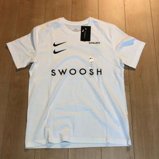 ナイキ(NIKE)の【大人気】ナイキ ビッグスウォッシュ ロゴTシャツ　L  ホワイト(Tシャツ/カットソー(半袖/袖なし))