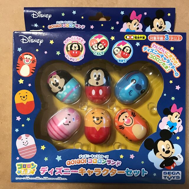 Disney(ディズニー)の未開封【コロロンだま　ディズニーキャラクターセット】 エンタメ/ホビーのおもちゃ/ぬいぐるみ(キャラクターグッズ)の商品写真