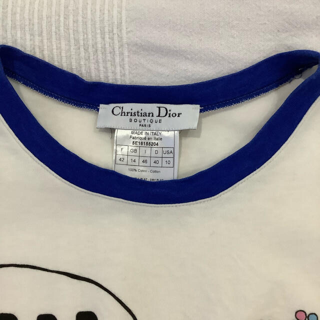 ヴィンテージディオール Dior ディオール girlプリントTシャツ | www
