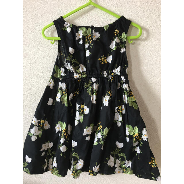 petit main(プティマイン)のpetit main 花柄ワンピース サイズ90 綿100% キッズ/ベビー/マタニティのキッズ服女の子用(90cm~)(ワンピース)の商品写真