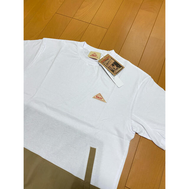 KELTY(ケルティ)の新品 KELTY ケルティー 別注 デザイン プルオーバー 白 L メンズのトップス(Tシャツ/カットソー(半袖/袖なし))の商品写真