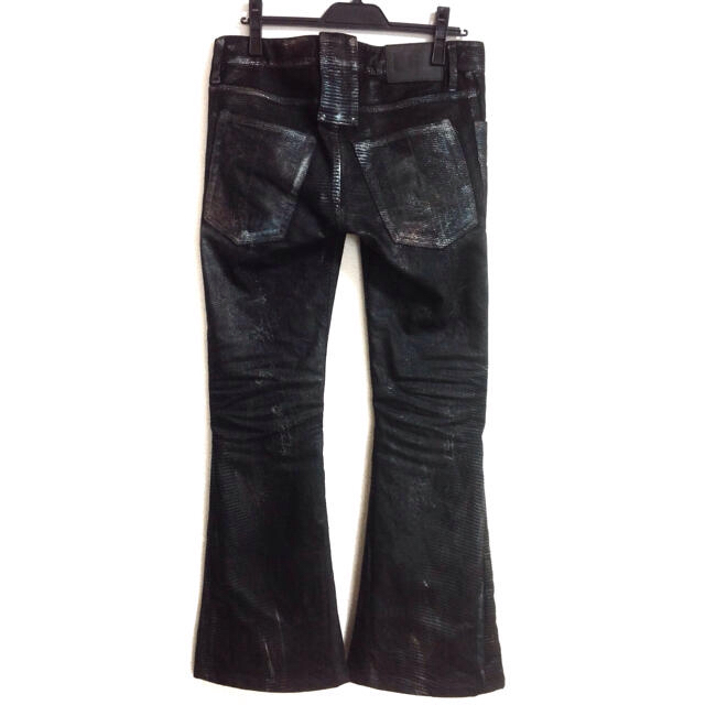 LGB(ルグランブルー)のhyde着 L.G.B 青リザード ベルボトム デニムパンツ メンズのパンツ(デニム/ジーンズ)の商品写真