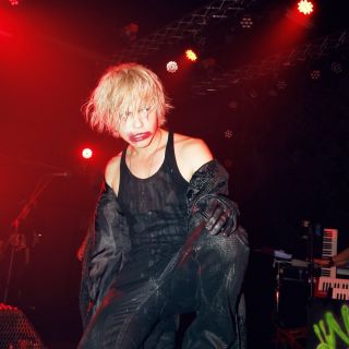 ルグランブルー(LGB)のhyde着 L.G.B 青リザード ベルボトム デニムパンツ(デニム/ジーンズ)