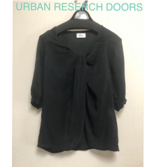 URBAN RESEARCH DOORS(アーバンリサーチドアーズ)のアーバンリサーチドアーズ☆シアー素材カットソー レディースのトップス(カットソー(半袖/袖なし))の商品写真