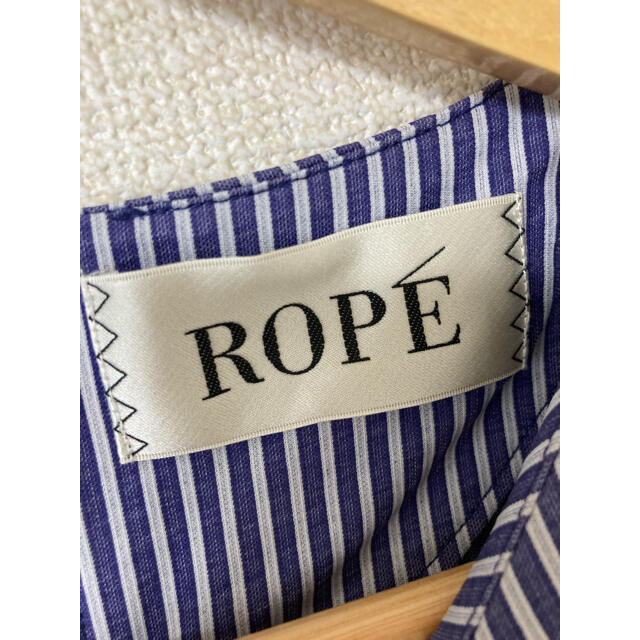 ROPE’(ロペ)のROPE ストライプ柄 ブラウス レディースのトップス(シャツ/ブラウス(半袖/袖なし))の商品写真