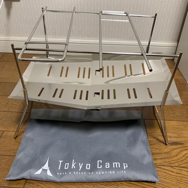 焚き火台-Tokyo Camp 【新品】 スポーツ/アウトドアのアウトドア(ストーブ/コンロ)の商品写真