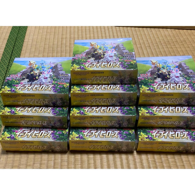 新着 ポケモン - ポケモンカード イーブイヒーローズ 10BOX Box/デッキ/パック 新着 ポケモン - ポケモンカード イーブイヒーローズ 10BOX Box/デッキ/パック