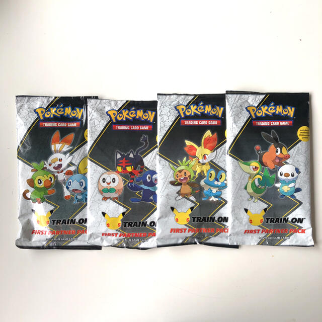 正規品販売 海外限定 25周年記念 ジャンボパック 4種セット ポケモンカード ポケモンカードゲーム