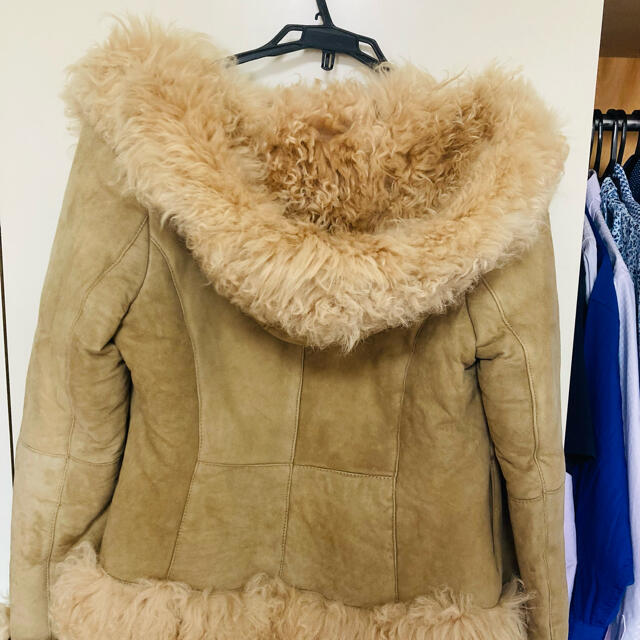 MERCURYDUO(マーキュリーデュオ)のマーキュリーデュオ　毛皮コート 羊革 フリーサイズ レディースのジャケット/アウター(毛皮/ファーコート)の商品写真