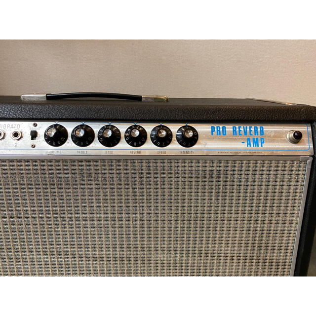 Fender(フェンダー)の1969年製 Fender Pro Reverb 稀少Drip Edge 楽器のギター(ギターアンプ)の商品写真