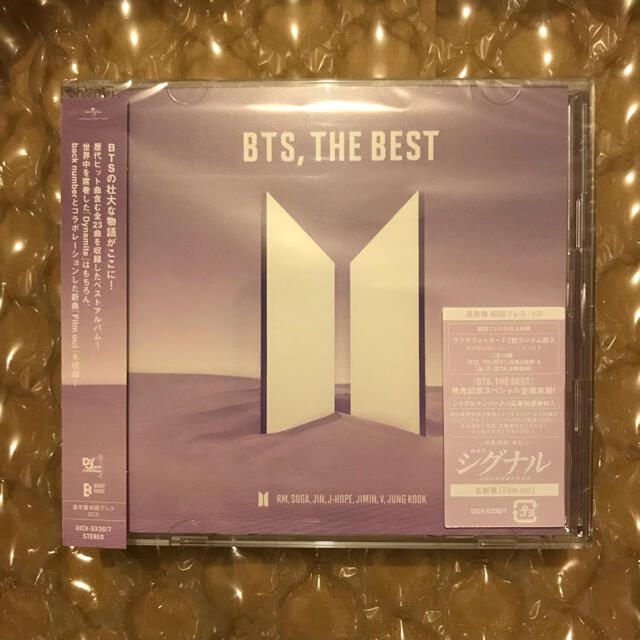 フォトカードジミン　BTS， THE BEST（通常盤初回プレス） エンタメ/ホビーのCD(K-POP/アジア)の商品写真