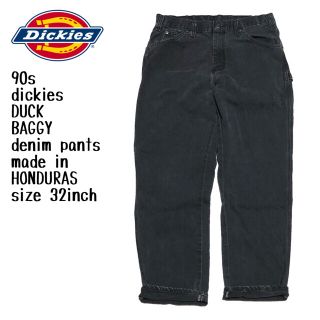 ディッキーズ(Dickies)のdickies ディッキーズ  90s ダック　バギー ペインター　デニムパンツ(デニム/ジーンズ)