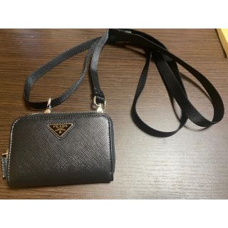 プラダ(PRADA)のサフィアーノレザーカードケース Prada プラダ(コインケース/小銭入れ)