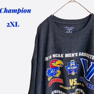 チャンピオン(Champion)の【チャンピオン】Tシャツ　 2XL  2016 NCAA BASKETBALL(Tシャツ/カットソー(半袖/袖なし))
