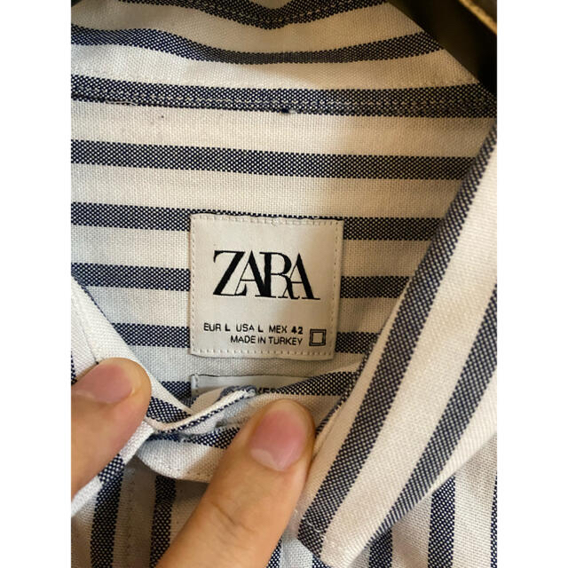 ZARA(ザラ)のZARA  ザラ　メンズシャツ　Lサイズ メンズのトップス(シャツ)の商品写真