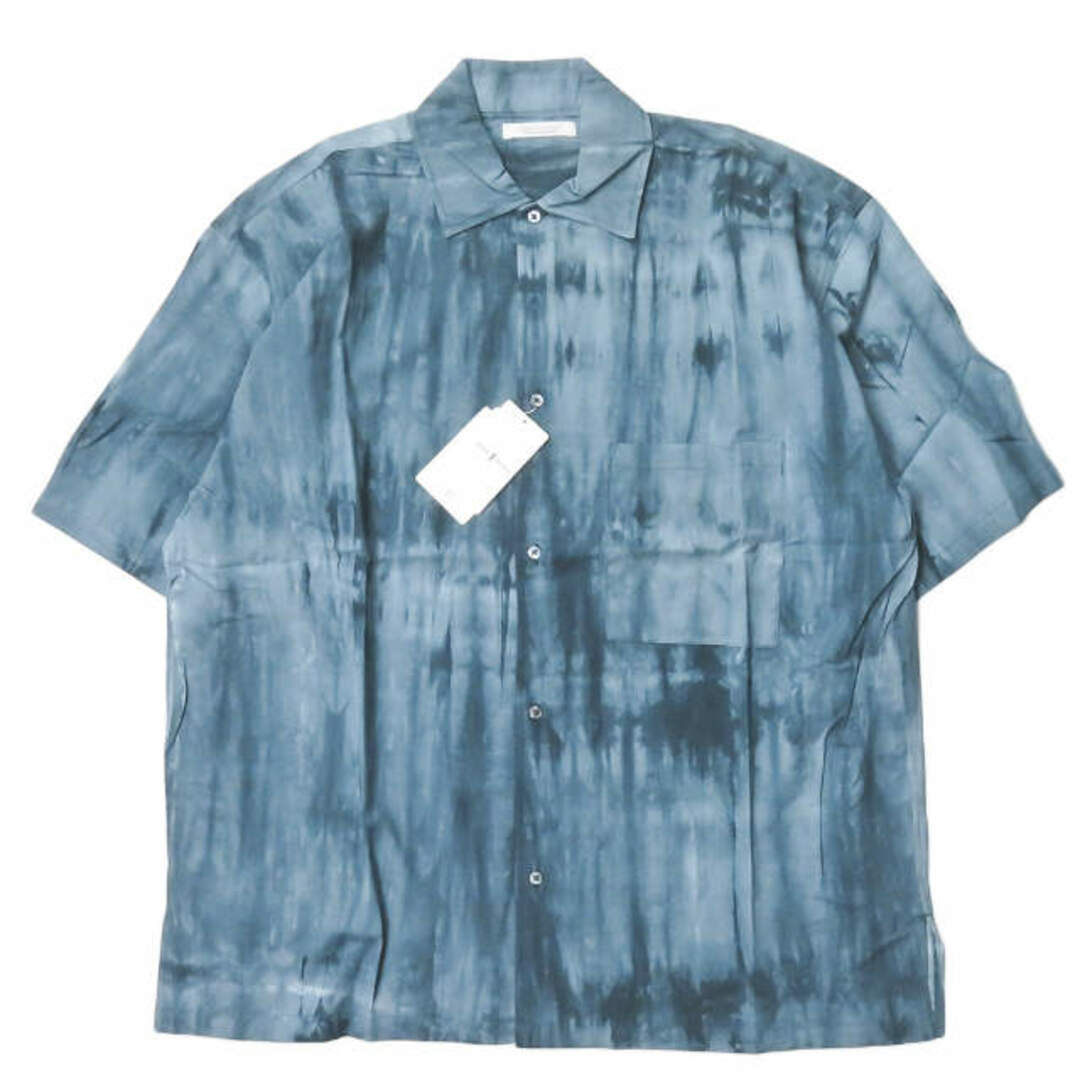 JOURNAL STANDARD ジャーナルスタンダード 20SS タイダイ染め オーバーサイズシャツ 20051600921010 L ブルー 半袖 Tie Dye ビッグシルエット トップス【新古品】【JOURNAL STANDARD】