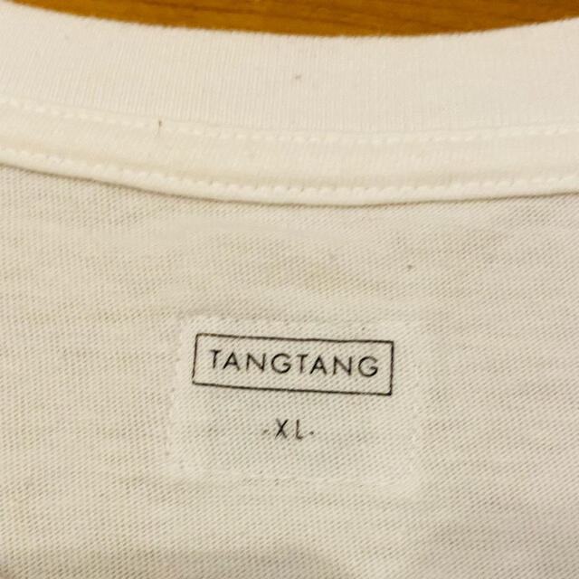 送料込み.TANG TANG Teeバックプリント有.新品未使用品.XL