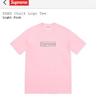 シュプリーム(Supreme)の【新品未開封】L Supreme KAWS Chalk Logo Tee(Tシャツ/カットソー(半袖/袖なし))