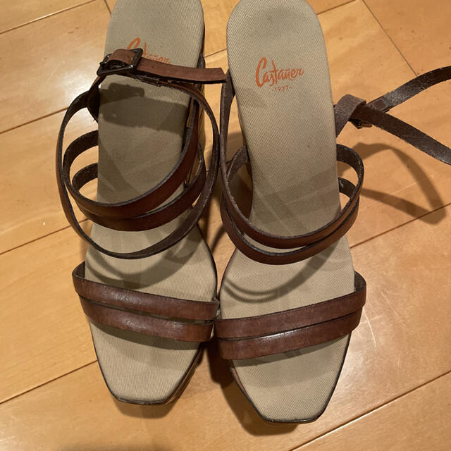 Castaner(カスタニエール)のカスタニエール　ウェッジールサンダル　厚底サンダル レディースの靴/シューズ(サンダル)の商品写真