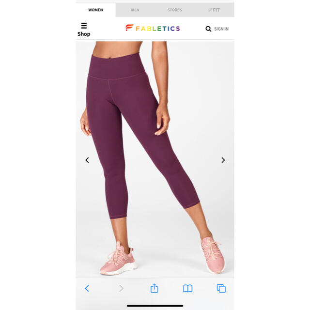 新品タグ付 Fabletics ファブレティクス　leggings  レギンス