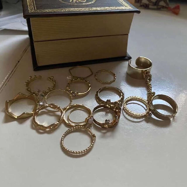 リング 指輪 ゴールド レディースのアクセサリー(リング(指輪))の商品写真