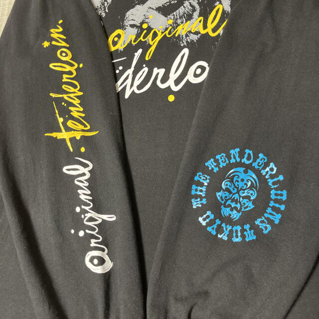 選択 人気品 TENDERLOIN 長袖 Tシャツ ロンT モンキー 猿 黒 XL opri.sg
