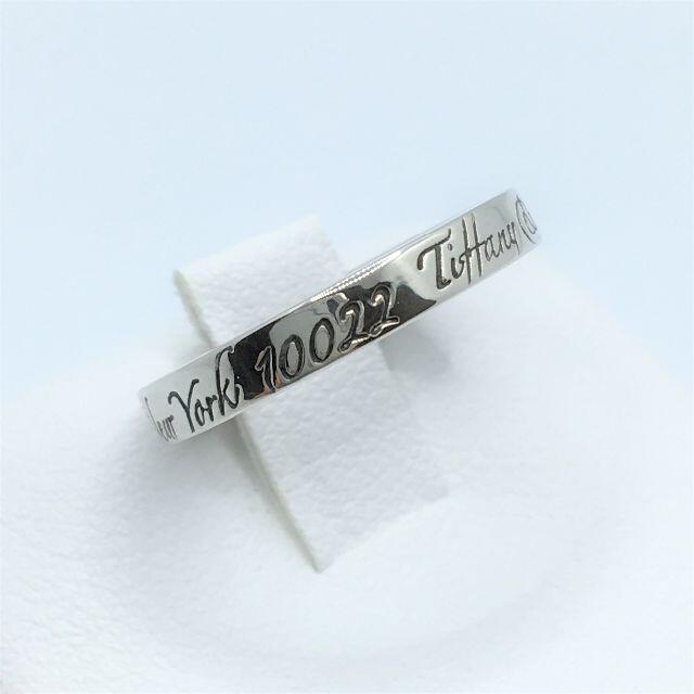 Tiffany & Co.(ティファニー)のティファニー ニューヨーク 925 シルバー リング 美品 新品仕上 レディースのアクセサリー(リング(指輪))の商品写真