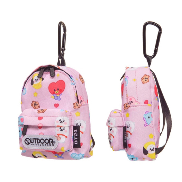 防弾少年団(BTS) - BT21✖️OUTDOOR コラボ商品 ミニリュックポーチの