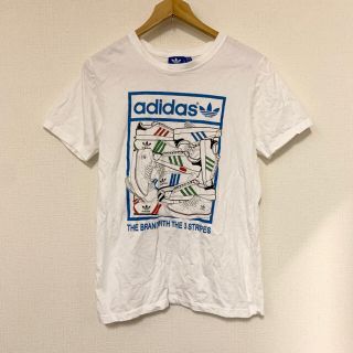 アディダス(adidas)の珍品!AdidasビンテージグラフィックTシャツ(アメリカ製)(Tシャツ/カットソー(半袖/袖なし))