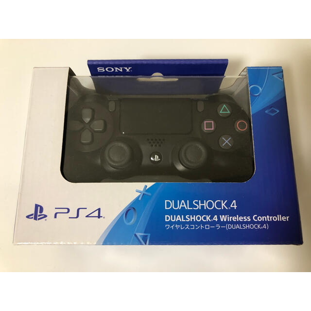 ps4  純正　コントローラー　美品　ブラック