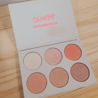 カラーポップ(colourpop)のカラーポップ  gimme more ハイライトパレット6色(フェイスカラー)