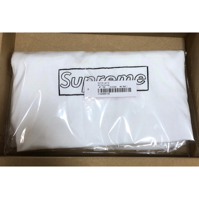 Supreme KAWS Chalk Logo Tee 白 L 買取り実績 mpe.pl