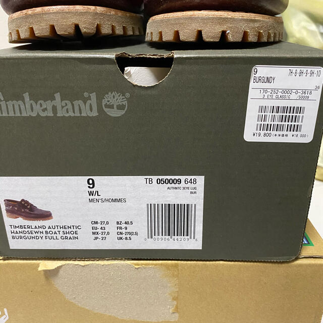 Timberland(ティンバーランド)のtimberland 3eye classic lug メンズの靴/シューズ(デッキシューズ)の商品写真